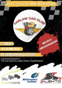 Upcoming Carlow MC Hillclimb